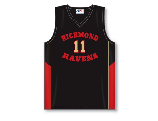 Custom Made Basketball Jersey Design 1105 - Click Image to Close